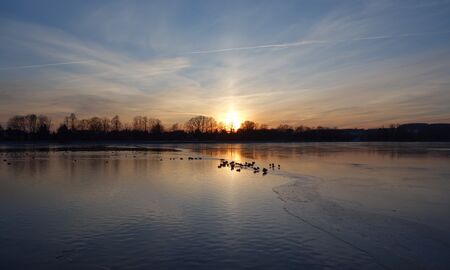 01_Ritscher_Paul_eisiger_Sonnenuntergang_in_Rammenau