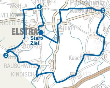 Streckenverlauf Radtour 2019