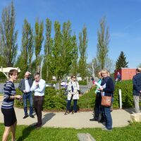 Besichtigung Aussenanlagen Kita Kleinroehrsdorf