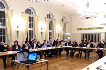 Abstimmung in der Mitgliederversammlung